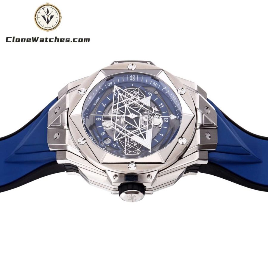 Hublot Super Clone Watches 1:1 Big Bang Unico Sang Bleu II 45MM  418.NX.5107.RX.MXM20 - Image 7