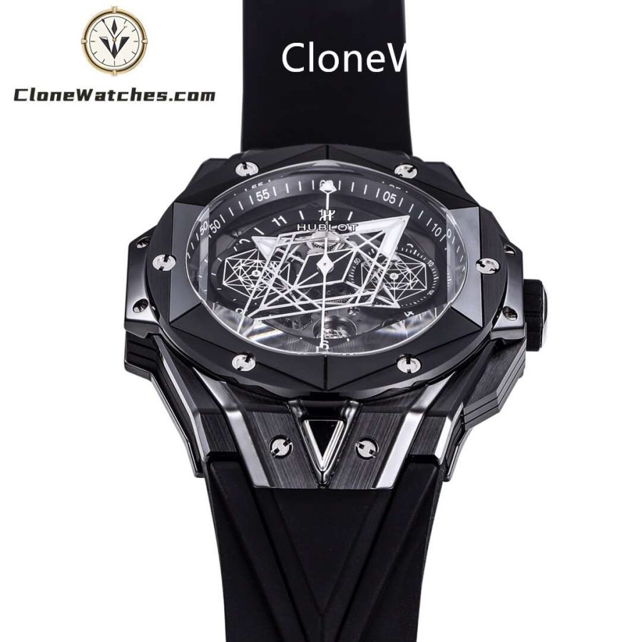 Hublot Super Clone Watches 1:1 Big Bang Unico Sang Bleu II 45MM 418.CX.1114.RX.MXM20 - Image 3