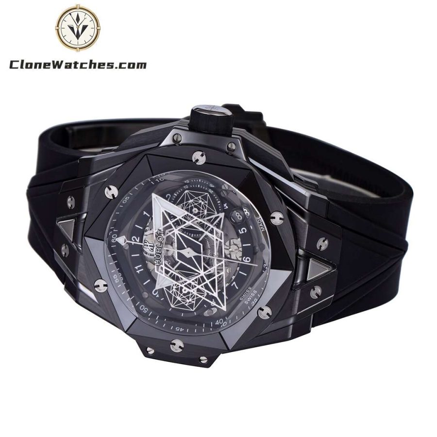 Hublot Super Clone Watches 1:1 Big Bang Unico Sang Bleu II 45MM 418.CX.1114.RX.MXM20 - Image 6