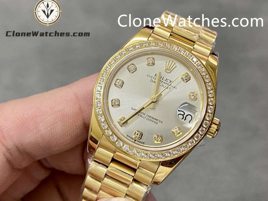 Rolex Super Clone Watches 1:1 DateJust m278288rbr-0028 President 31MM 2236 Movement - Image 3