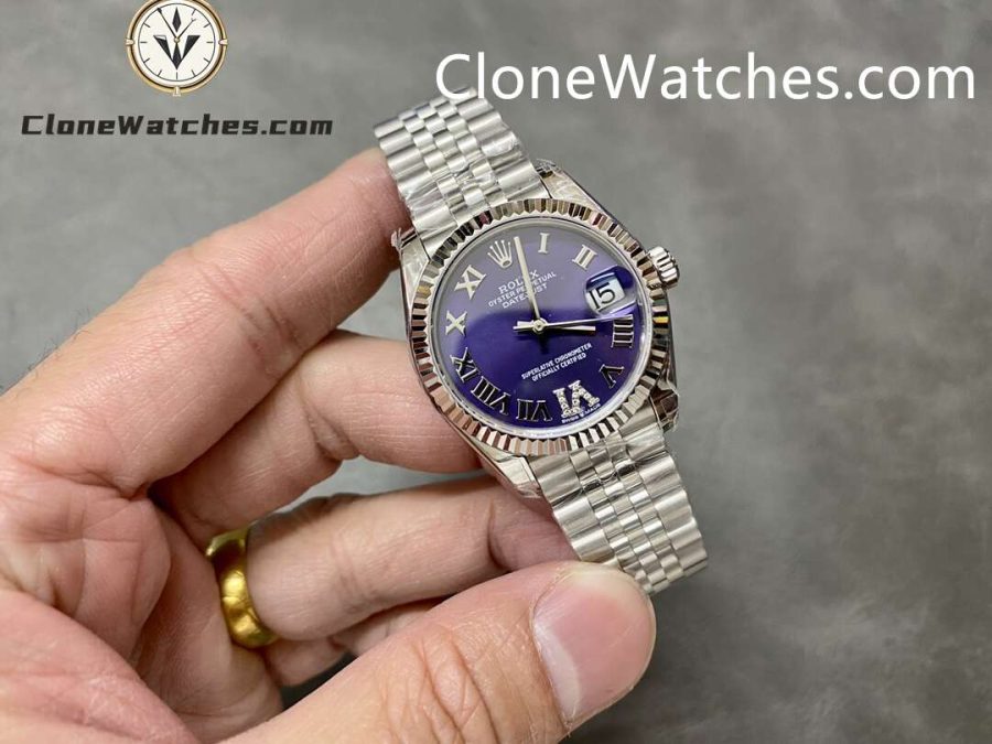 Rolex Super Clone Watches 1:1 DateJust m278274-0026 Jubilee 31MM 2236 Movement - Image 4