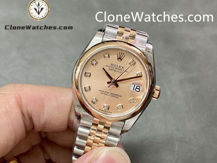 Rolex Super Clone Watches 1:1 DateJust m278241-0024 Jubilee 31MM 2236 Movement - Image 3