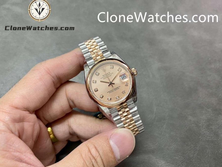 Rolex Super Clone Watches 1:1 DateJust m278241-0024 Jubilee 31MM 2236 Movement - Image 4