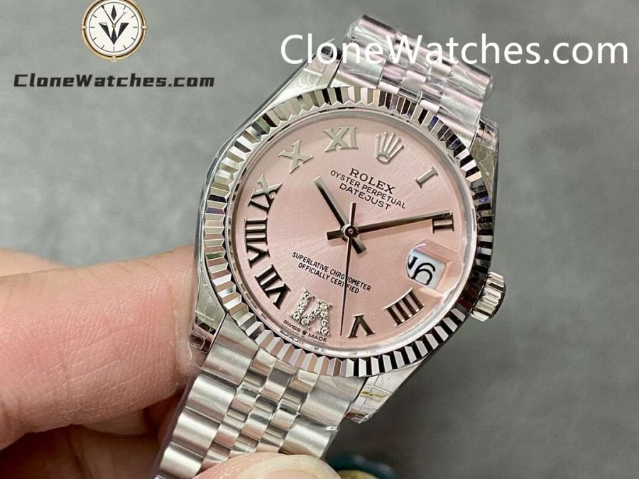 Rolex Super Clone Watches 1:1 DateJust m278274-0024 Jubilee 31MM 2236 Movement - Image 3