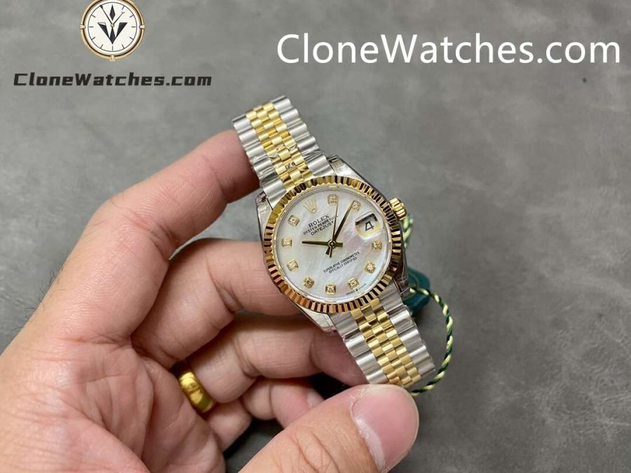 Rolex Super Clone Watches 1:1 DateJust m278273-0028 Jubilee 31MM 2236 Movement - Image 4