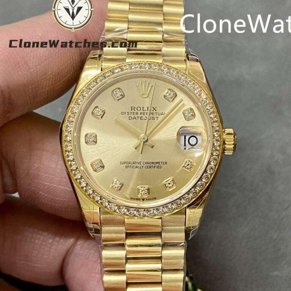 Super Clone Watches – Rolex DateJust m278288rbr-0005 President