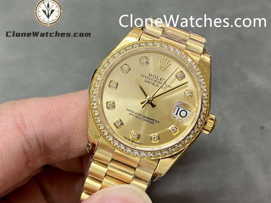 Rolex Super Clone Watches 1:1 DateJust m278288rbr-0005 President 31MM 2236 Movement - Image 2