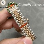 Rolex Super Clone Watches 1:1 DateJust m278381rbr-0006 Jubilee 31MM 2236 Movement - Image 8