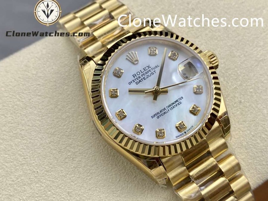 Rolex Super Clone Watches 1:1 DateJust m278278-0010 President  31MM 2236 Movement - Image 2