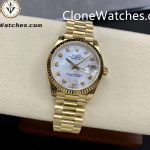 Rolex Super Clone Watches 1:1 DateJust m278278-0010 President  31MM 2236 Movement - Image 4