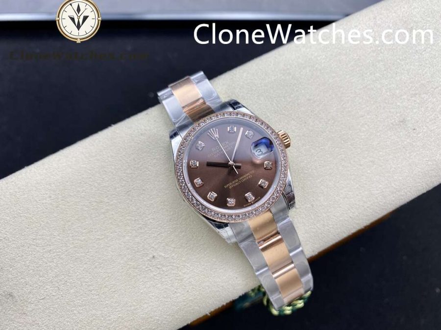 Rolex Super Clone Watches 1:1 DateJust m278381rbr-0027 Oyster 31MM 2236 Movement - Image 5