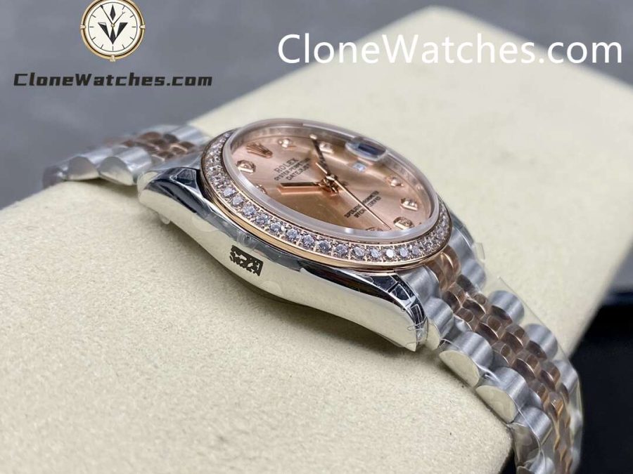 Rolex Super Clone Watches 1:1 DateJust m278381rbr-0024 Jubilee 31MM 2236 Movement - Image 7