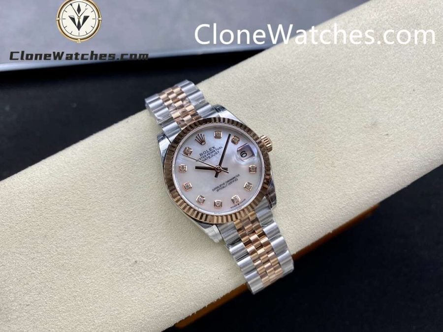 Rolex Super Clone Watches 1:1 DateJust m278271-0026 Jubilee 31MM 2236 Movement - Image 4