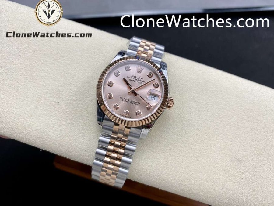 Rolex Super Clone Watches 1:1 DateJust m278271-0024 Jubilee 31MM 2236 Movement - Image 4