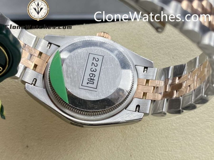 Rolex Super Clone Watches 1:1 DateJust m278271-0024 Jubilee 31MM 2236 Movement - Image 8