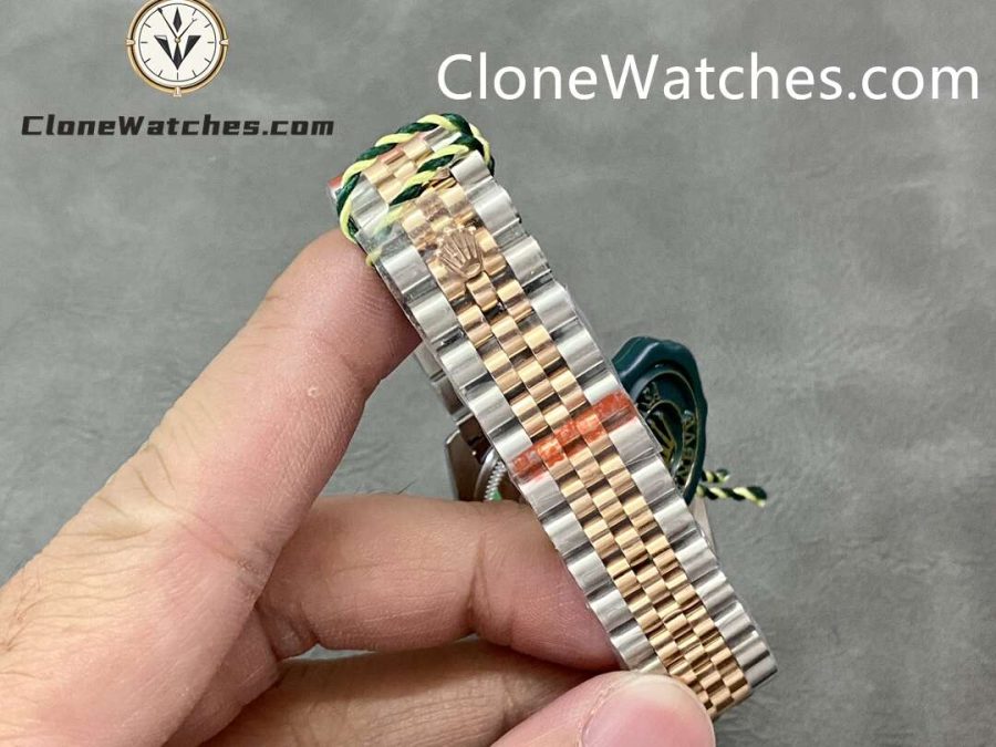 Rolex Super Clone Watches 1:1 DateJust m278243-0028 Jubilee 31MM 2236 Movement - Image 8