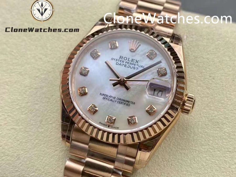 Rolex Super Clone Watches 1:1 DateJust m278275-0009 President 31MM 2236 Movement - Image 3