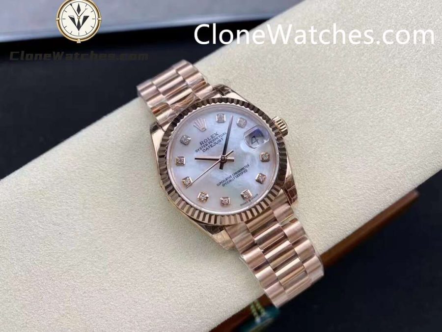 Rolex Super Clone Watches 1:1 DateJust m278275-0009 President 31MM 2236 Movement - Image 4