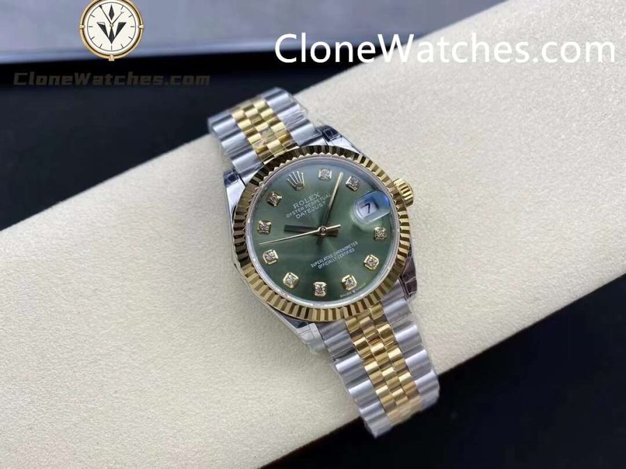 Rolex Super Clone Watches 1:1 DateJust m278273-0030 Jubilee 31MM 2236 Movement - Image 4