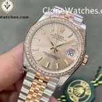Rolex Super Clone Watches 1:1 DateJust m278381rbr-0010 Jubilee 31MM 2236 Movement - Image 3