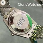Rolex Super Clone Watches 1:1 DateJust Green Dial m278384rbr-0022 Jubilee 31MM 2236 Movement - Image 7