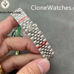 Rolex Super Clone Watches 1:1 DateJust Green Dial m278384rbr-0022 Jubilee 31MM 2236 Movement - Image 8