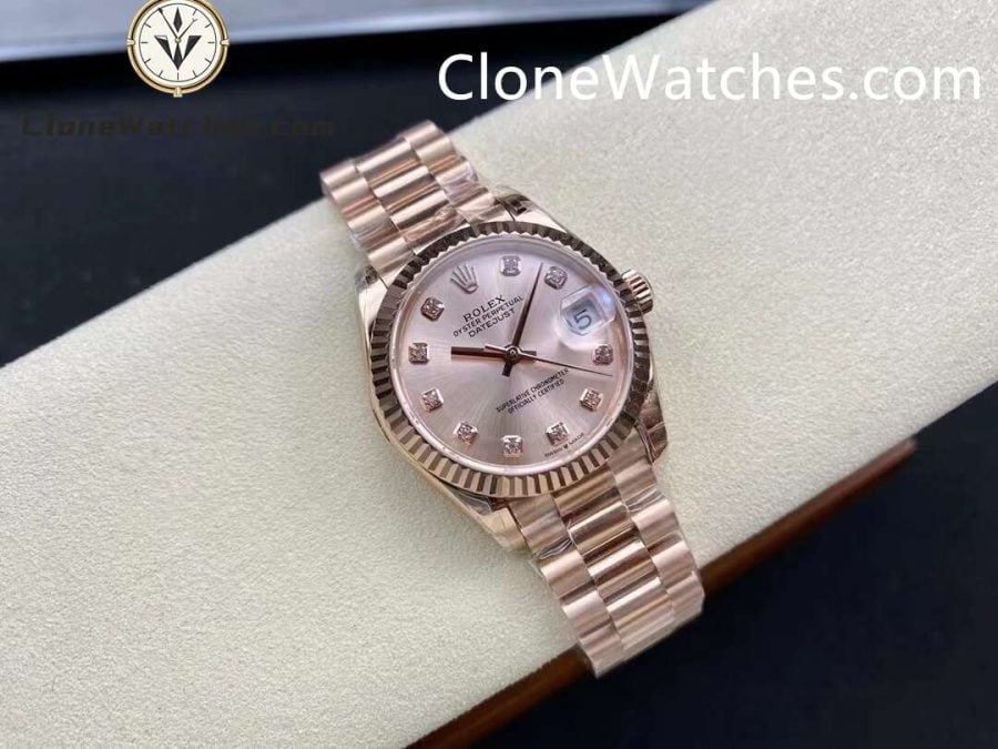 Rolex Super Clone Watches 1:1 DateJust m278275-0031 President 31MM 2236 Movement - Image 4