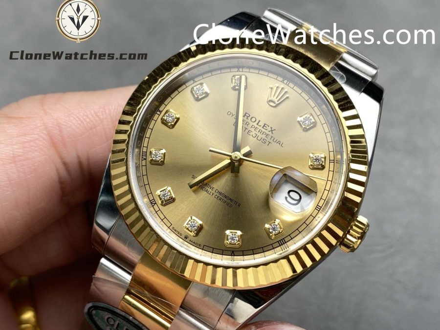 Rolex Super Clone Watch 1:1 DateJust m126333-0011 Jubilee 41MM 3235 Movement - Image 3