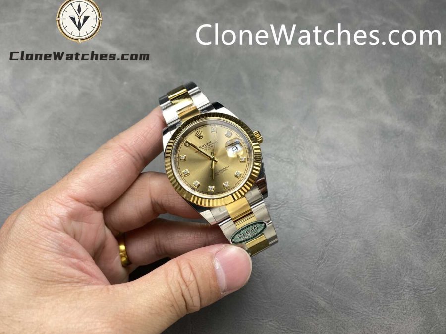 Rolex Super Clone Watch 1:1 DateJust m126333-0011 Jubilee 41MM 3235 Movement - Image 4