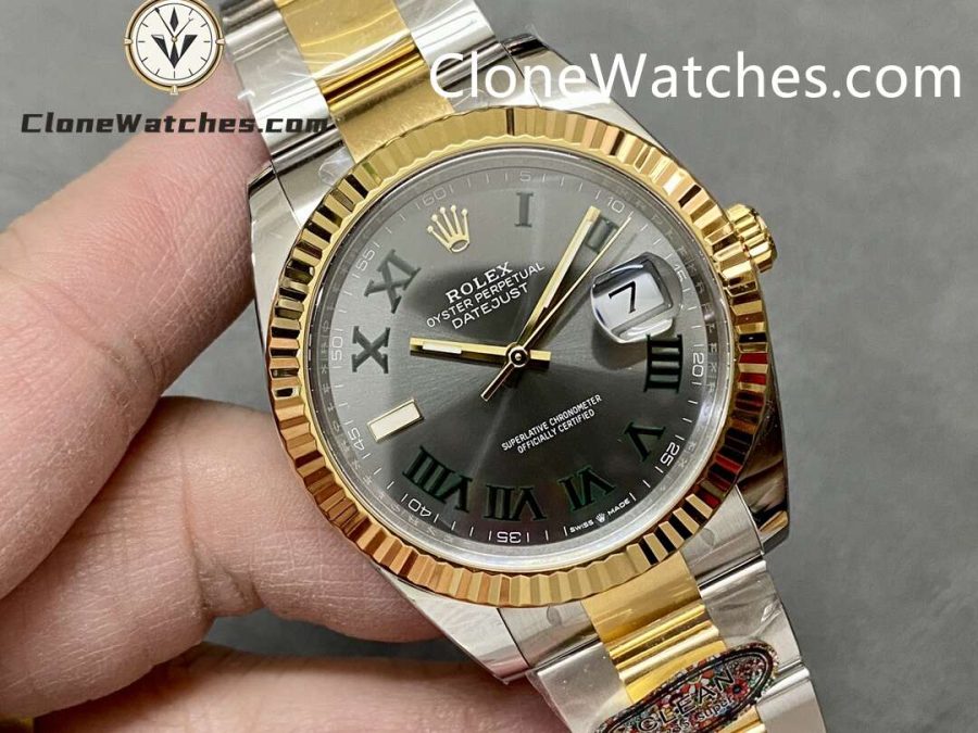 Rolex Super Clone Watch 1:1 DateJust m126333-0019 Jubilee 41MM 3235 Movement - Image 2