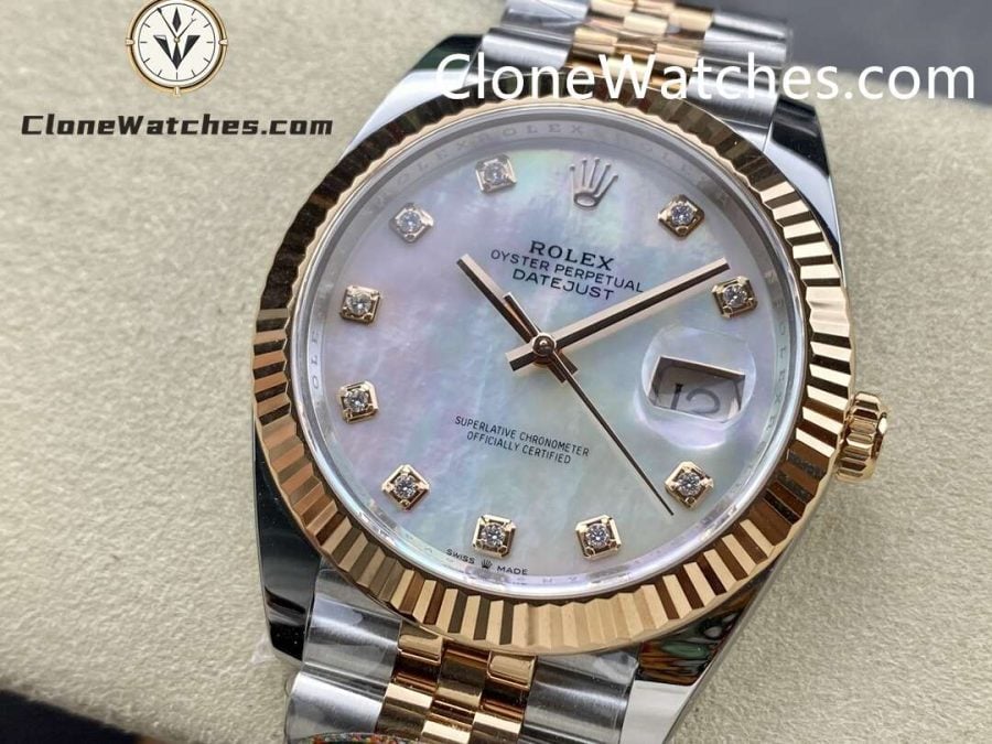 Rolex Super Clone Watch 1:1 DateJust m126331-0014 Jubilee 41MM 3235 Movement - Image 3