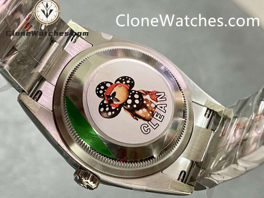 Rolex Super Clone Watches 1:1 Oyster Perpetual Red Dial 36mm m126000-0007 3230 Movement - Image 7