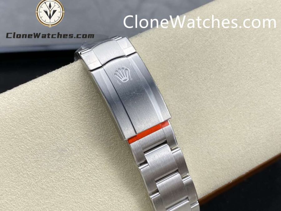 Rolex Super Clone Watches 1:1 Oyster Perpetual Silver Dial 36mm m126000-0001 3230 Movement - Image 9