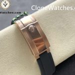 Rolex Super Clone Watch 1:1 Sky Dweller Coffee Dial m326235-0005 42MM Rubber Strap - Image 9