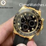 Rolex Super Clone Watches 1:1 Daytona Black Dial M116518ln - 0046 4130 Movement - Image 3