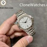 Patek Philippe Super Clone Watches 1:1 Nautilus White Dial 7118/1A-010 35.2 mm - Image 4