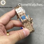 Audemars Piguet Super Clone Watches 1:1 Royal Oak Rose Gold 26240 Black Dial - Image 9