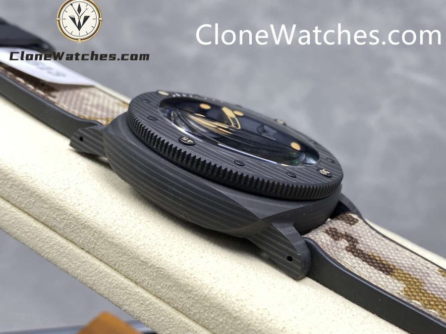 Panerai Super Clone Watches 1:1 Submersible QuarantaQuattro GMT Navy SEALs Carbotech™ 44MM PAM01513 - Image 6