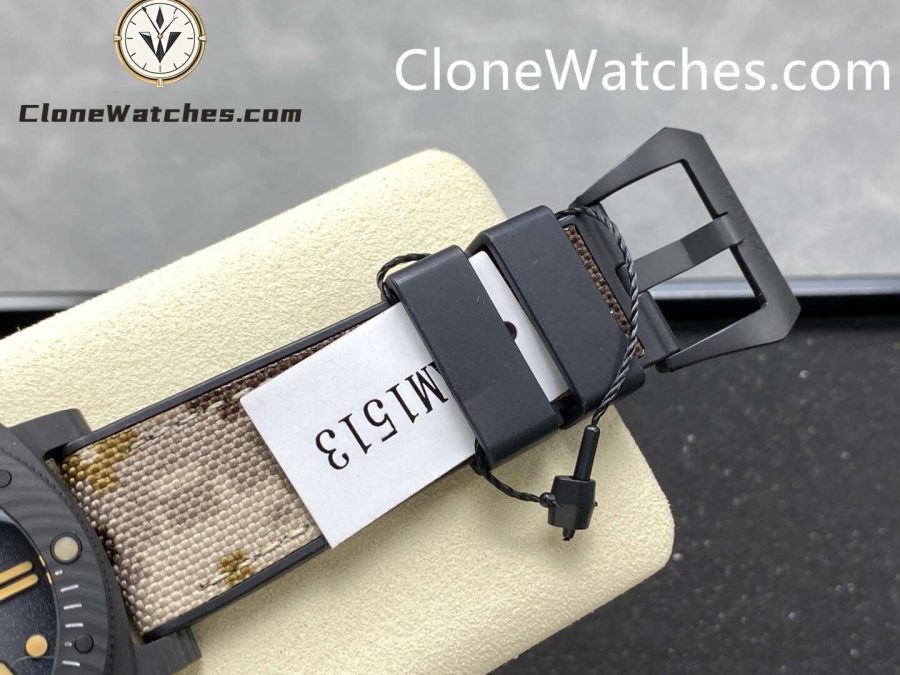 Panerai Super Clone Watches 1:1 Submersible QuarantaQuattro GMT Navy SEALs Carbotech™ 44MM PAM01513 - Image 8