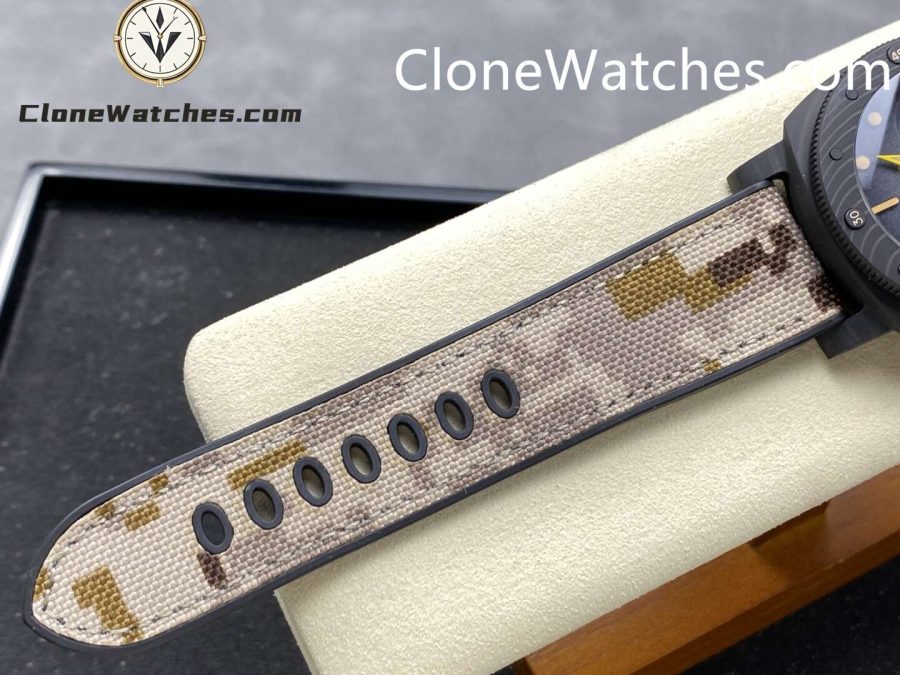 Panerai Super Clone Watches 1:1 Submersible QuarantaQuattro GMT Navy SEALs Carbotech™ 44MM PAM01513 - Image 9
