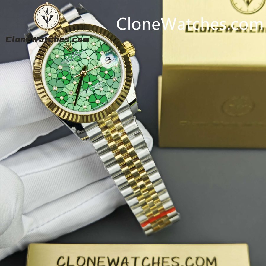 Rolex Super Clone Watches 1:1 DateJust m278273-0032 Jubilee 31MM 2236 Movement - Image 3