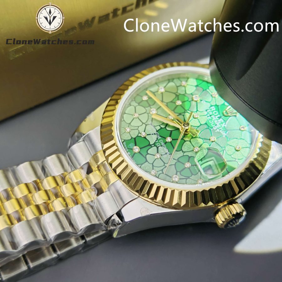 Rolex Super Clone Watches 1:1 DateJust m278273-0032 Jubilee 31MM 2236 Movement - Image 6