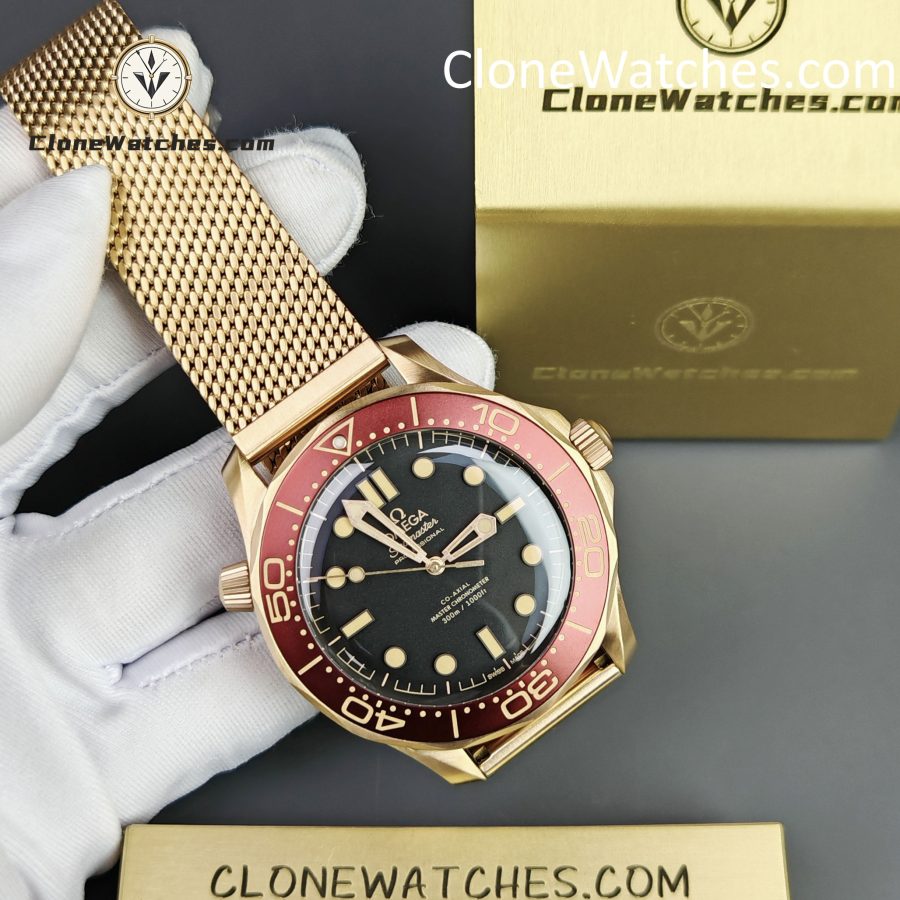 OMEGA Super Clone Watches 1:1 Seamaster Diver 300M 210.90.42.20.01.003 42mm - Image 5