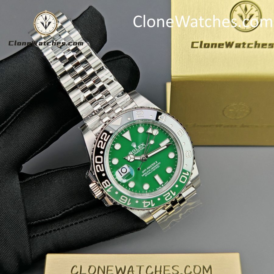 Rolex Super Clone Watches 1:1 GMT-Master II M126729VTNR Jubilee 3285 Movement - Image 5