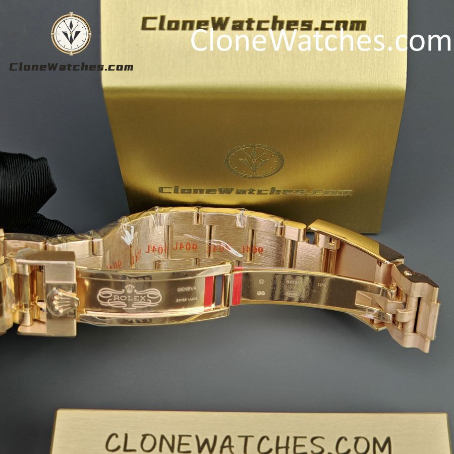 Rolex Super Clone Watches 1:1 GMT-Master II Rose Gold M126715CHNR-0002 Oyster 3285 Movement - Image 11