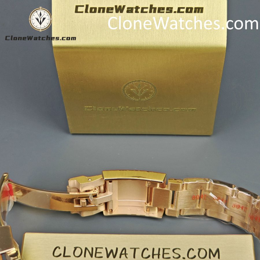 Rolex Super Clone Watches 1:1 GMT-Master II Rose Gold M126715CHNR-0002 Oyster 3285 Movement - Image 12