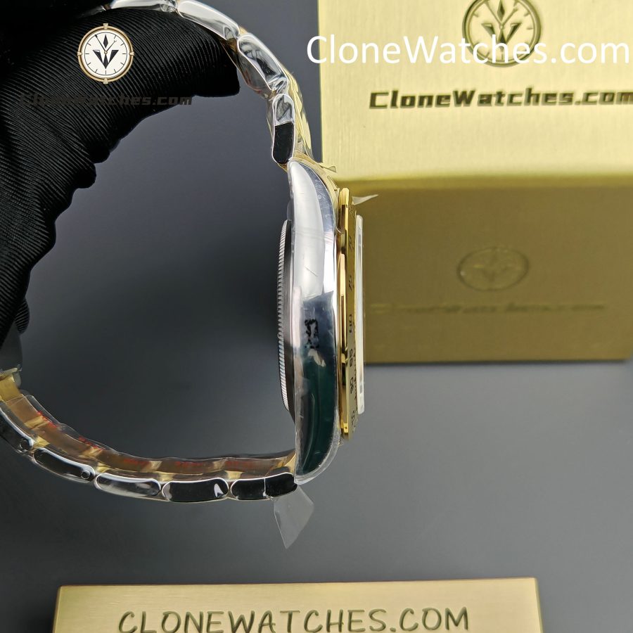 Rolex Super Clone Watches 1:1 Daytona 18k gold M116503-0001 White Dial 4130 movement - Image 9