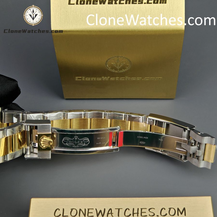 Rolex Super Clone Watches 1:1 Daytona 18k gold M116503-0001 White Dial 4130 movement - Image 13