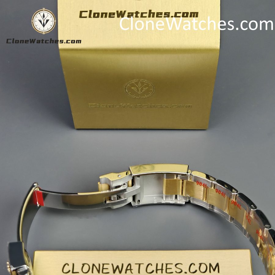 Rolex Super Clone Watches 1:1 Daytona 18k gold M116503-0001 White Dial 4130 movement - Image 12