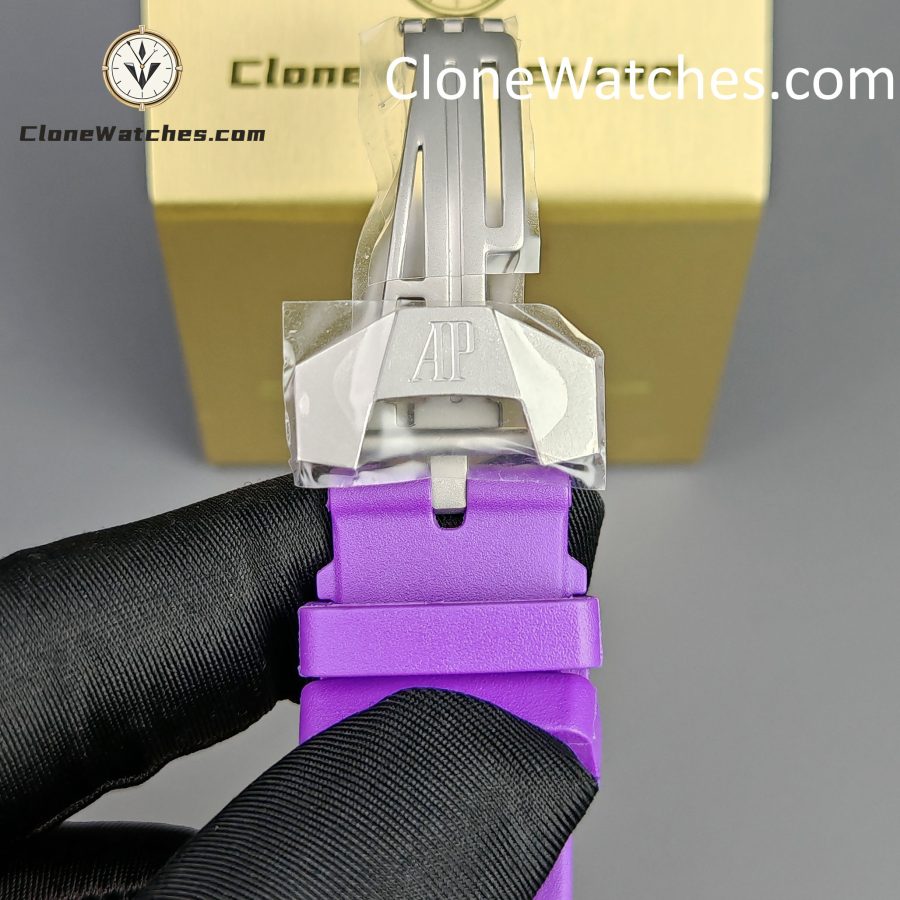 Audemars Piguet Super Clone Watches 1:1 Royal Oak Concept “Black Panther” Flying Tourbillon 26620IO 42MM - Image 9